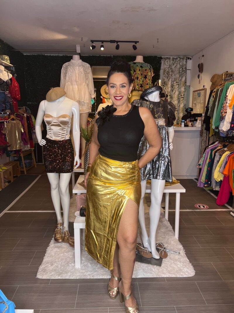 Gold Skirt