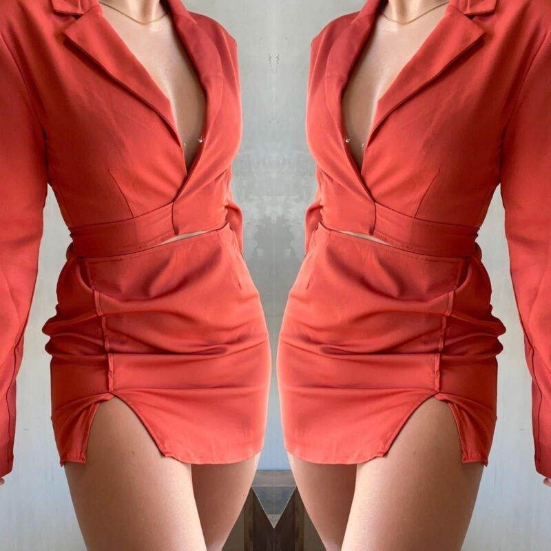 Traje Terracotta