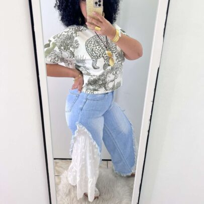 Italian Statement Denim Pant