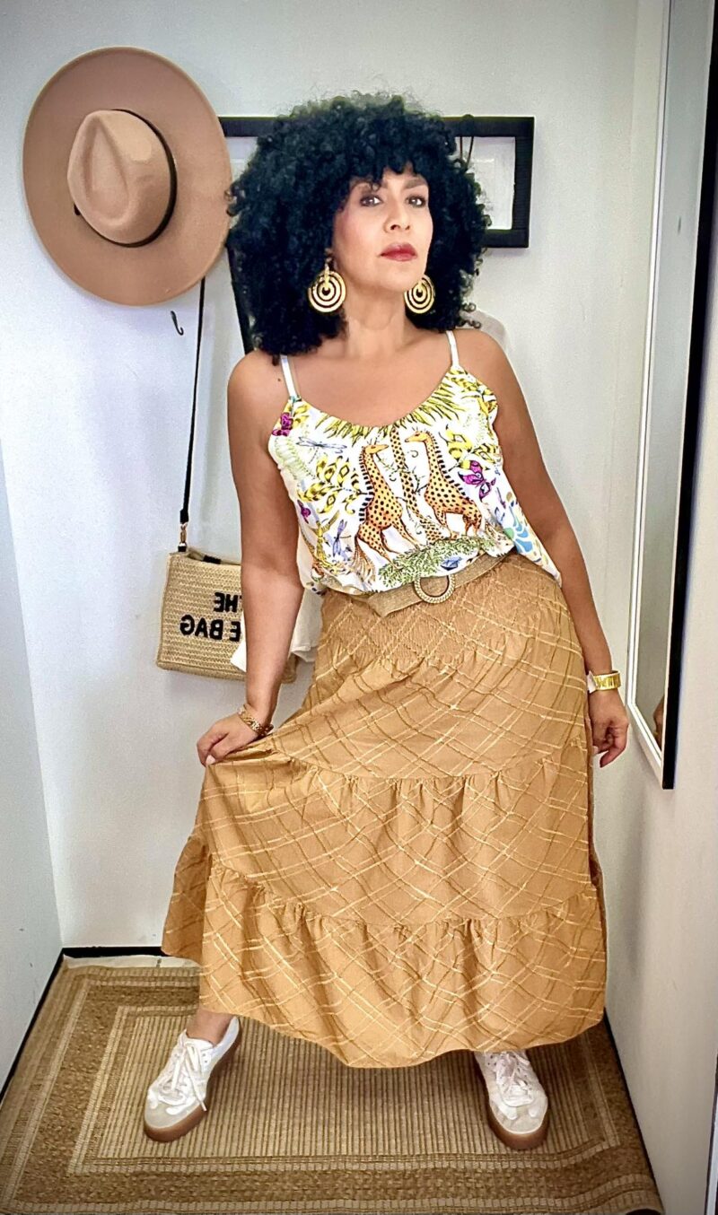 Italian Coffee Skirt